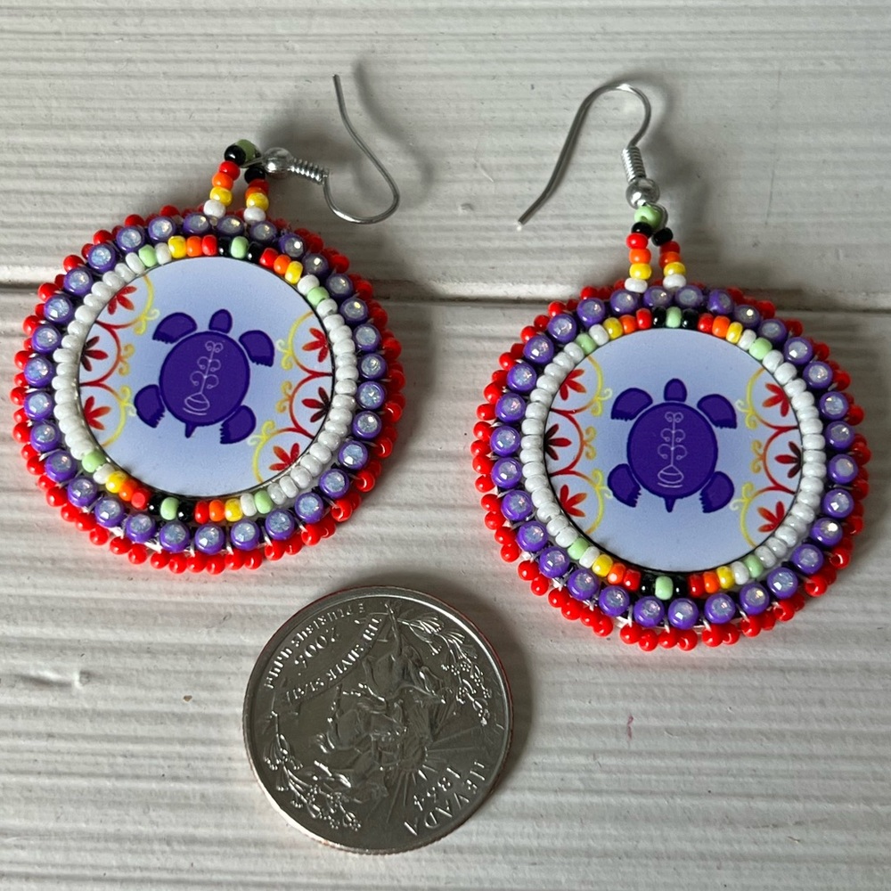 Beaded earrings
